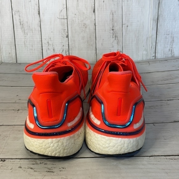 Adidas ISS National Lab CRS Ultra Boost in Space Orange and Boost Blue Sneakers - Picture 5 of 12